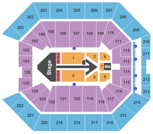 monster jam sacramento tickets live in january 2017 berglund center seating chart monster jam