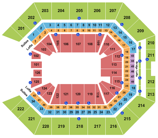 Golden 1 Center Monster Jam Seating Chart